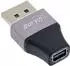 InLine DisplayPort 1.4 Adapter DP Stecker auf Mini DP Buchse, 8K (17291B)