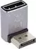 InLine DisplayPort 1.4 Adapter Stecker/Buchse 90° unten 8K (17291F)
