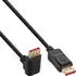 InLine DisplayPort/DisplayPort 1.4 Kabel gewinkelt