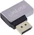 InLine DisplayPort 1.4 Adapter Stecker/Buchse 90° links 8K (17291E)