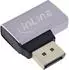 InLine DisplayPort 1.4 Adapter Stecker/Buchse 90° links 8K (17291E)