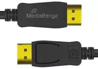 MEDIARANGE DisplayPort Kabel Ver. 2.1 40 Gbps sw - - Digital/Display/Video - Kabel -