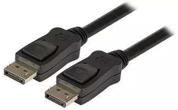 EFB-Elektronik DisplayPort 1.2 Kabel Stecker-Stecker 4K60Hz 0,5m schwarz (K5560SW.0,5)