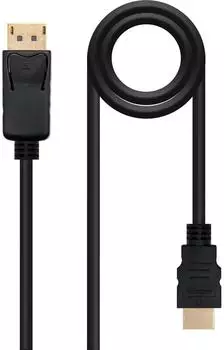 Nanocable DisplayPort auf HDMI Konverterkabel, schwarz, 0,5m (10.15.4300)