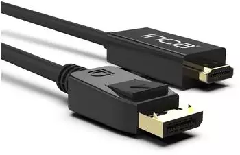 Inca DisplayPort zu HDMI 1.4 Adapterkabel 1,5m, 10,2Gbit/s (IDPH-18T)