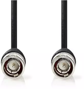 Nedis BNC-Videokabel BNC-Stecker zu BNC-Stecker 5,00m (CVGL01000BK50)