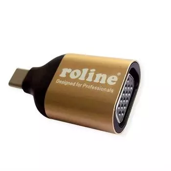 Roline USB-C zu VGA Adapter, 1920x1080, 60Hz (12.03.3233)