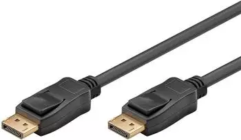 Goobay DisplayPort-Kabel 1.2, 2m, schwarz (61712)