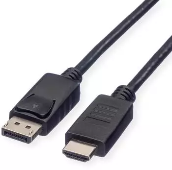 Roline DisplayPort auf HDMI Kabel, 1080p, 60Hz, 1m (11455780)