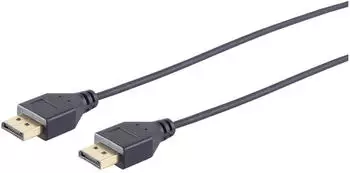 S-Conn DisplayPort 1.2 Kabel 4K slim 1,5m (10-49155)