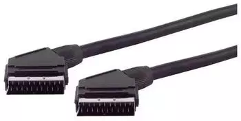 S-Conn SCART-Stecker auf SCART-Stecker Steuerkabel 5m (96031)