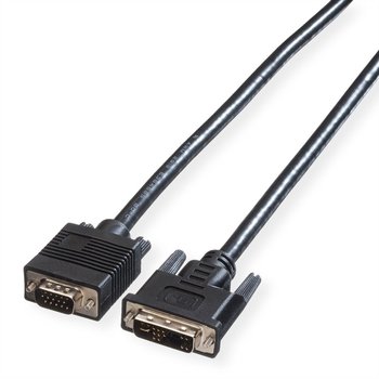 Roline DVI-VGA-Kabel DVI (12+5) ST - HD15 ST 5,0m (11.04.5450)