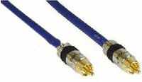 INLINE - Cinch Kabel VIDEO & digital AUDIO - PREMIUM - 1x Cinch St / St - 20m