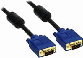 InLine 17720S S-VGA Kabel PREMIUM, InLine®, 15pol HD St/St, schwarz (20,0m)