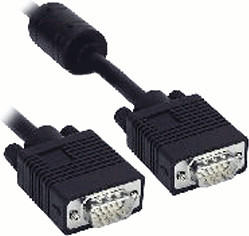 InLine 17717B S-VGA Kabel, 15pol HD St/St, schwarz (10,0m)