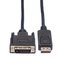 Roline DisplayPort Kabel DP ST - DVI (24+1) ST (2,0m)