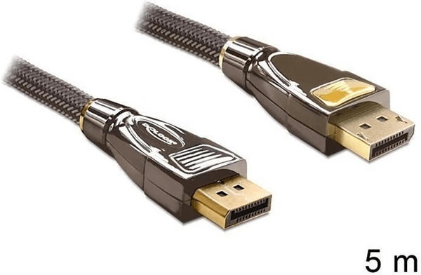 DeLock 82773 Kabel Displayport Stecker > Stecker Premium (5,0m)