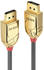 Lindy 3m DisplayPort 1.4 Cable Gold