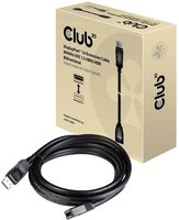 CLUB3D DisplayPort 1.4 Extension Cable 8K60Hz DSC 1.2 HBR3 HDR Bidirectional M/F