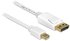 DeLock 83481 Kabel mini Displayport Stecker > Displayport Stecker (1,0m)