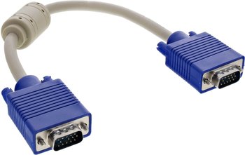 InLine 17803 S-VGA Kabel, 15pol HD St/St (0,3m)