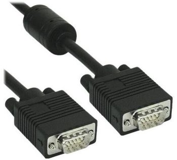 InLine 17718B S-VGA Kabel, 15pol HD St/St, schwarz (5,0m)