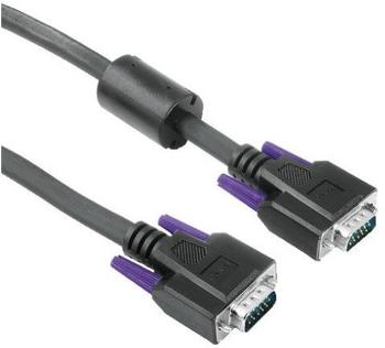 Hama VGA-Kabel, Ferritkern, doppelt geschirmt, 1,8m (00041933)