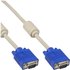 InLine S-VGA Kabel, 15pol HD St/St, beige