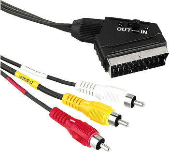 Hama 43178 Video-Kabel SCART IN/OUT (1,5m)