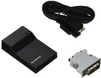 Lenovo 0B47072, Lenovo USB 3.0 to DVI/VGA Monitor Adapter - Externer