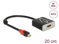Delock 62735, DeLOCK 62735 Videokabel-Adapter 0,2 m Mini DisplayPort HDMI Typ A