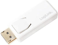 LogiLink CV0100 Kabeladapter DisplayPort HDMI Wei&szlig;