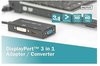 Assmann DisplayPort 3in1 Adapter / Konverter (AK-340418-002-S)
