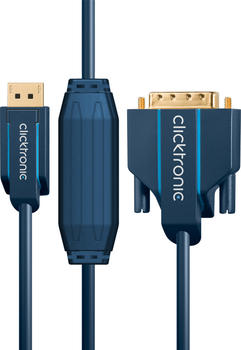 Clicktronic 70729 Casual DisplayPort/DVI-Adapterkabel (2,0m)