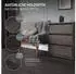 ML-Design Selbstklebende PVC Bodenbelag 11,15m²/80 Vinyl-Dielen Eiche Dunkelgrau