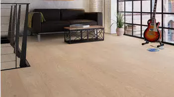 Meister Holzboden Natureflex HD 100 2200 x 210 x 8 mm Eiche cremeweiß gebürstet