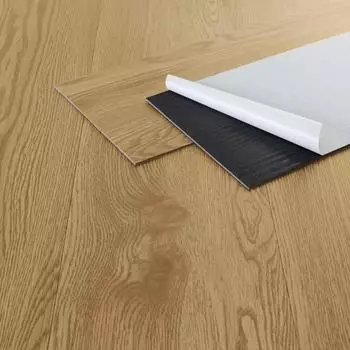 ML-Design Selbstklebende PVC Bodenbelag 2,23 m²/16 Vinyl-Dielen Eiche Natur
