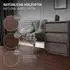 ML-Design Selbstklebende PVC Bodenbelag 8,92 m²/64 Vinyl-Dielen Nuss Rot-Braun