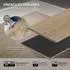 ML-Design Click PVC Bodenbelag 7,7m²/35 Vinyl-Dielen Golden Hour Eiche Braun