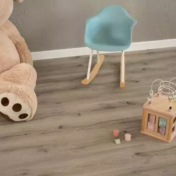 Home Deluxe Klick-Vinylboden mit Trittschall ROMIA Grau 1 m²