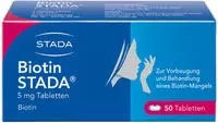 PZN-DE 01328576, STADA Consumer Health Biotin STADA 5mg Tabletten bei Biotinmangel