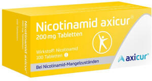Nicotinamid axicur 200mg Tabletten (100 Stk.)