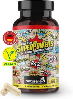 Daily Vegan Super-Powers Vitamine & Mineralien