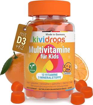 Kividrops Multivitamine für Kids, Fruchtgummis
