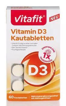 Vitafit Vitamin D3, Kautabletten