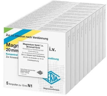 Magnesium Verla i.v. 50% Infusionslösung (50 Stk.)