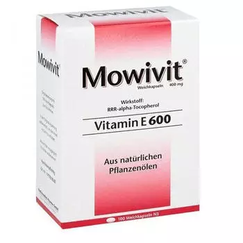 Vitamin E 600 N 400mg Weichkapseln (100 Stk.)