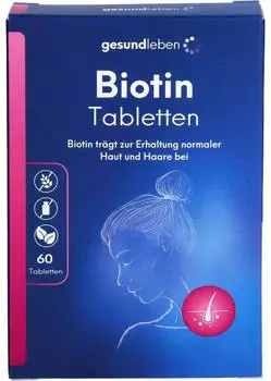 Gesundleben Biotin 2,5 mg Tabletten (60 Stk.)