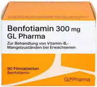 Benfotiamin 300 Mg Gl Pharma Filmtabletten