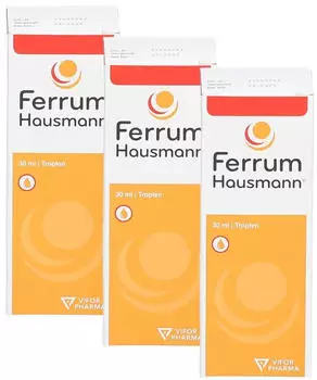 Ferrum Hausmann Tropfen (3x30 ml)